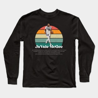 JaVale McGee Vintage V1 Long Sleeve T-Shirt